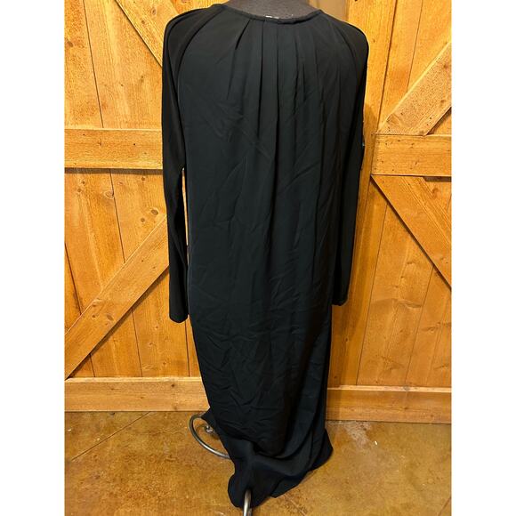 Women's Size 2 Middle Easter Dress Abaya Black GUC Palestinian - Picture 4 of 6